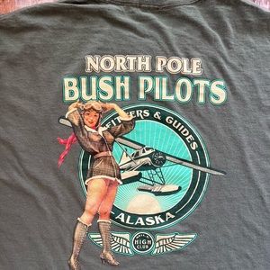 North Pole Alaska Bush Pilots T-shirt. Mens 2X